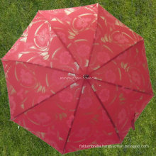 Asian J Handle Sun and Rain Straight Umbrella (YSS0094-1-4)